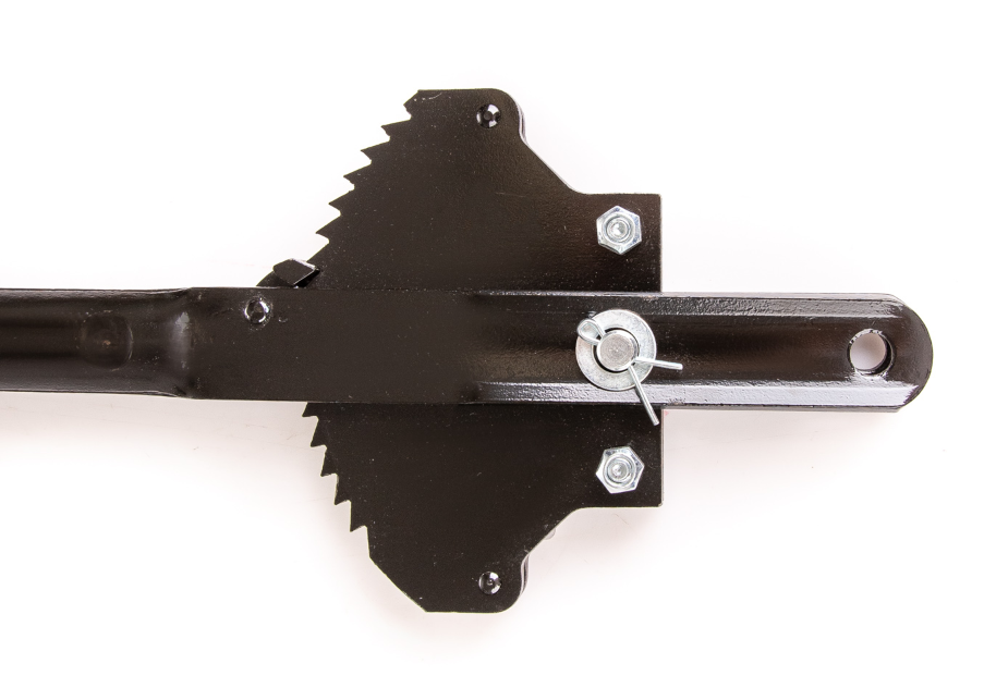 Handbremshebel mit Zahnsegment für AVM 80/E Auflaufeinrichtungen - Zugdeichsel