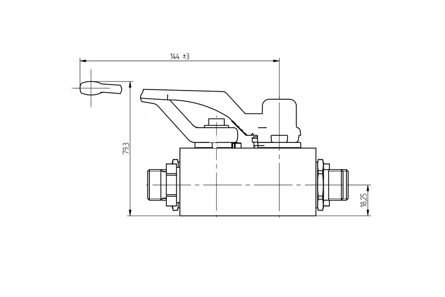 FTV Hydraulikventil für Fronthydraulik - Schwimmstellung