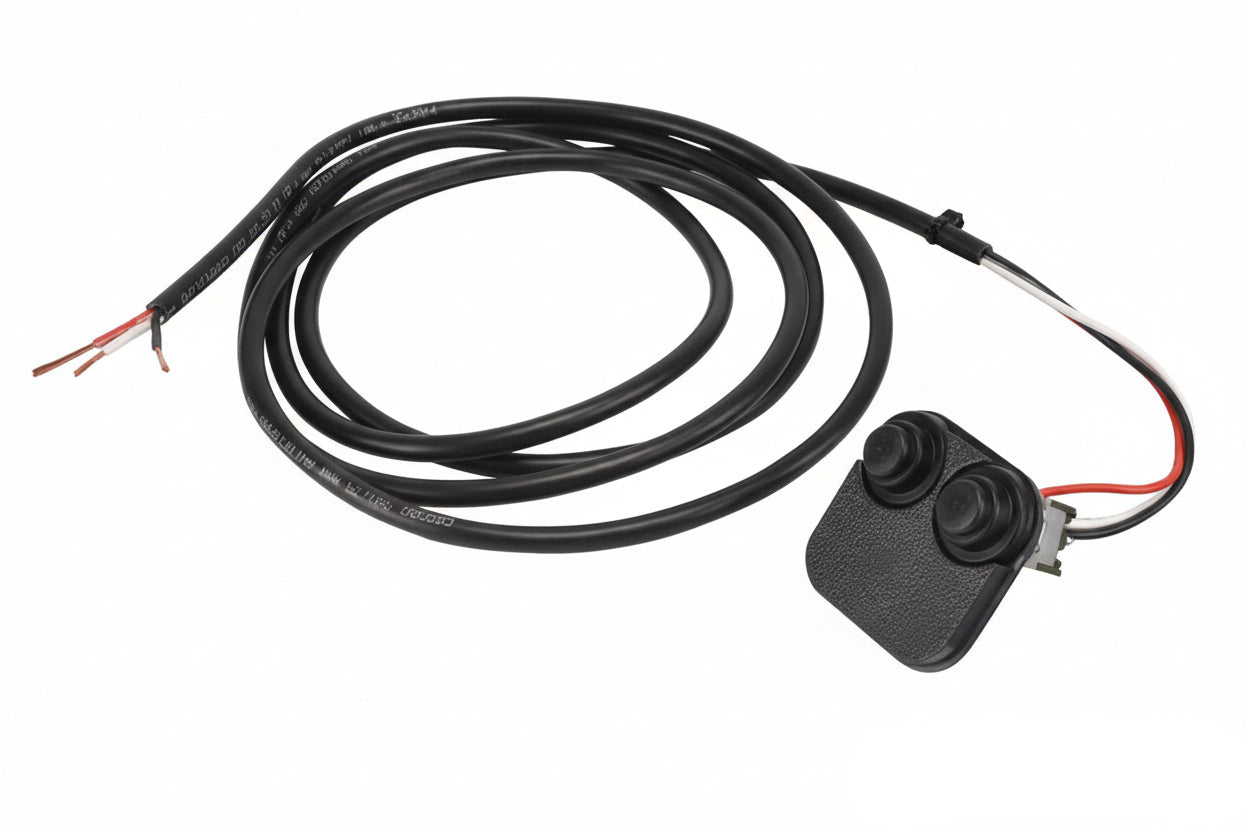 Joystick Iso Hebel Kreuzhebel Frontplatte mit Taster Frontlader Indemar