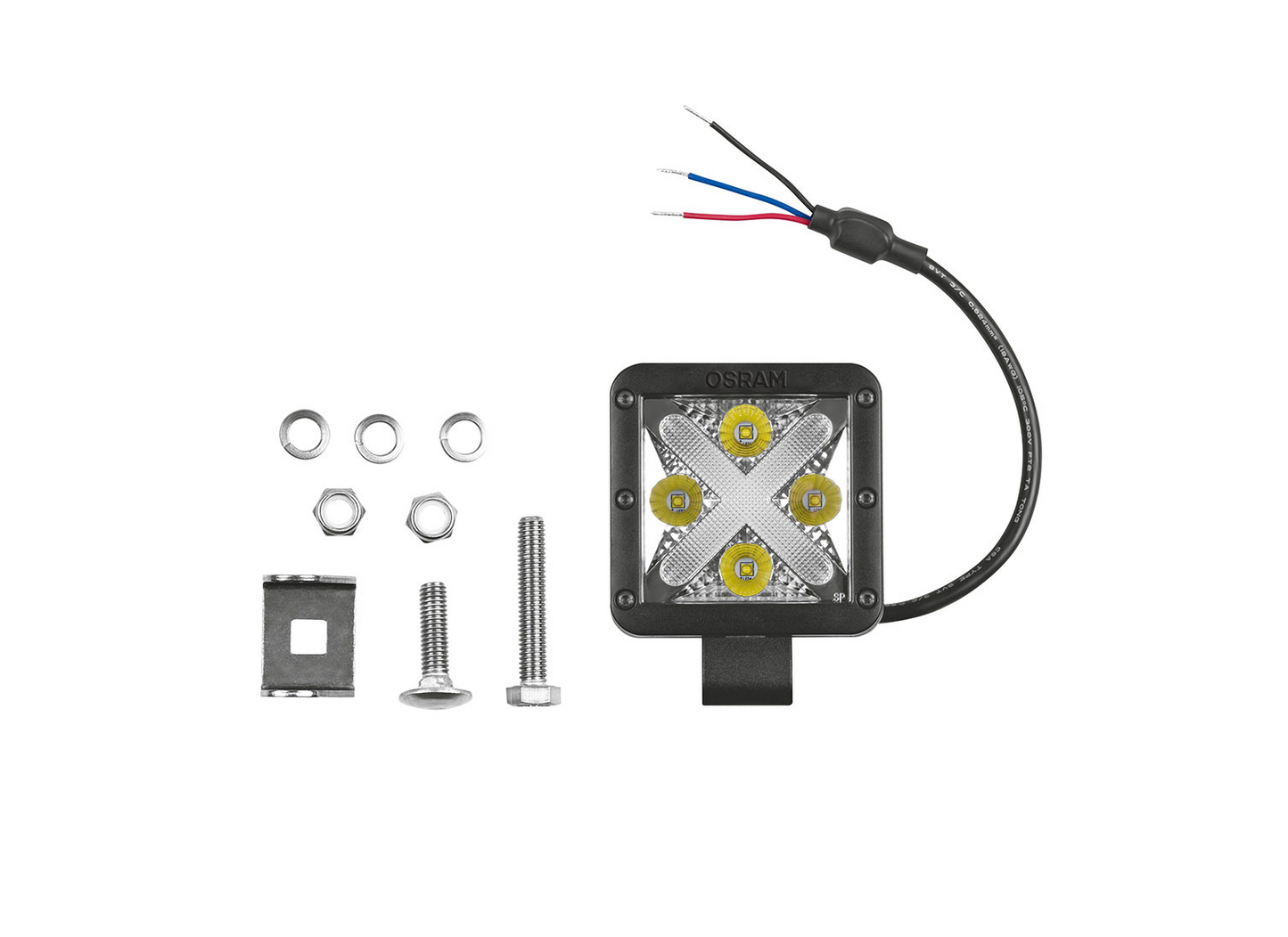 Osram Arbeitsscheinwerfer LED - CUBE MX85-WD 12 V / 20 W / 1250 Lumen