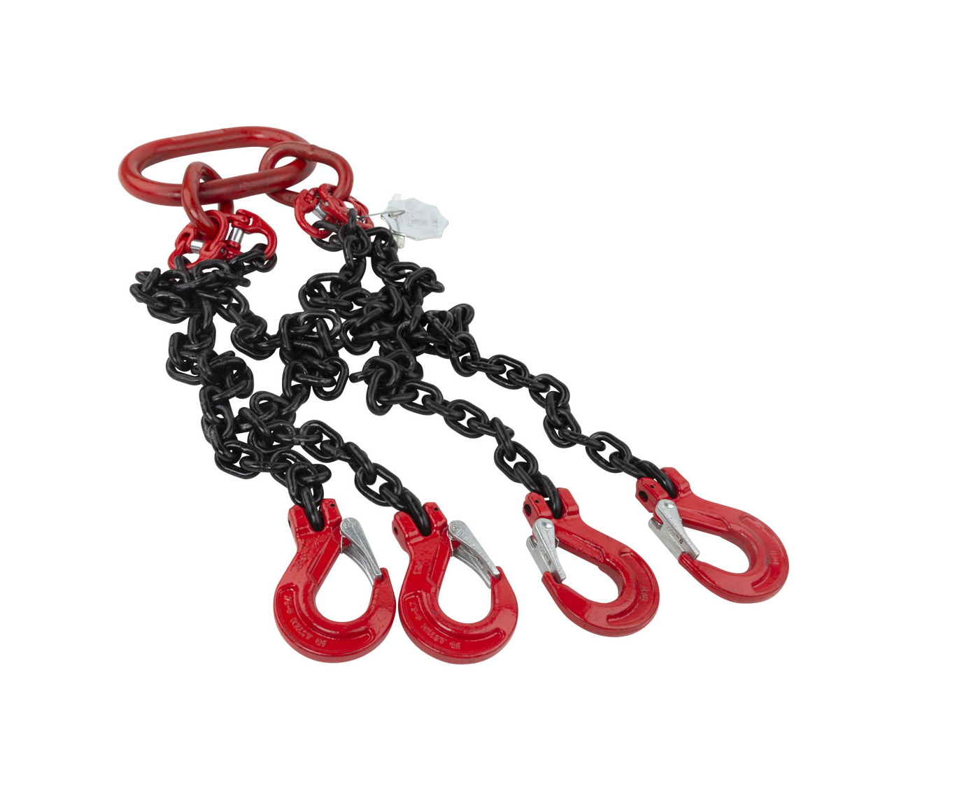 Kettengehänge 10mm 4 Haken EN818-4 / Güteklasse 8