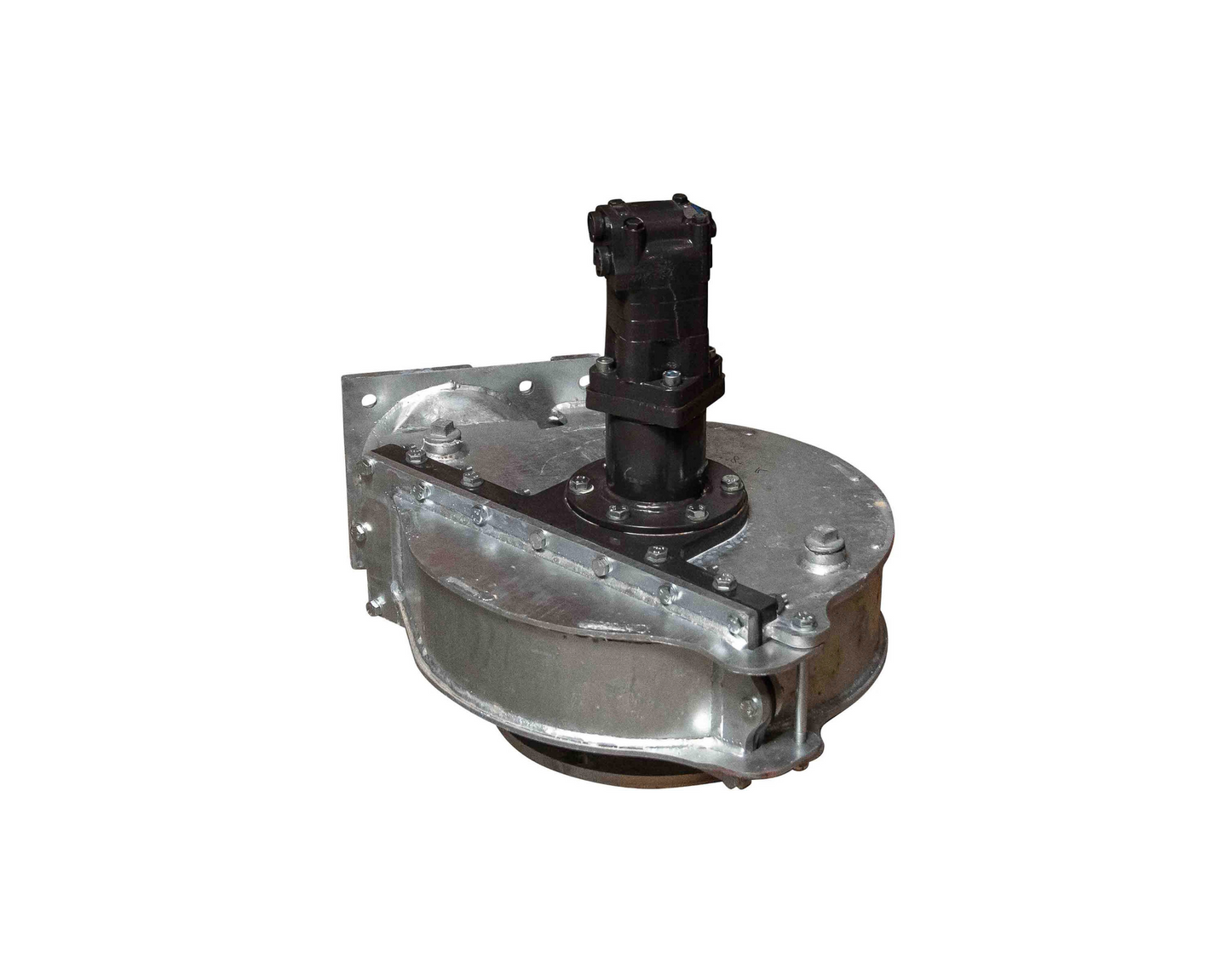 Turbobefüller für Vakuumfass Typ 460 D - mit Reinigungsklappe 8" / Linksanbau