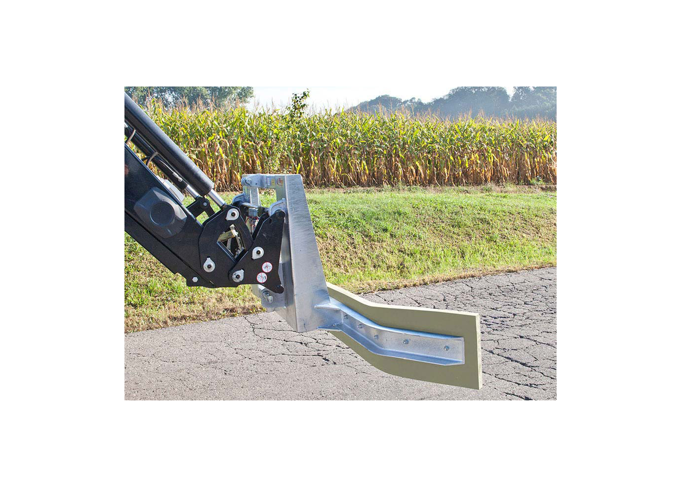 Fliegl Universal Schiebeschild starr 2500 mm / 3000mm / Euronorm- und Dreipunktaufnahme