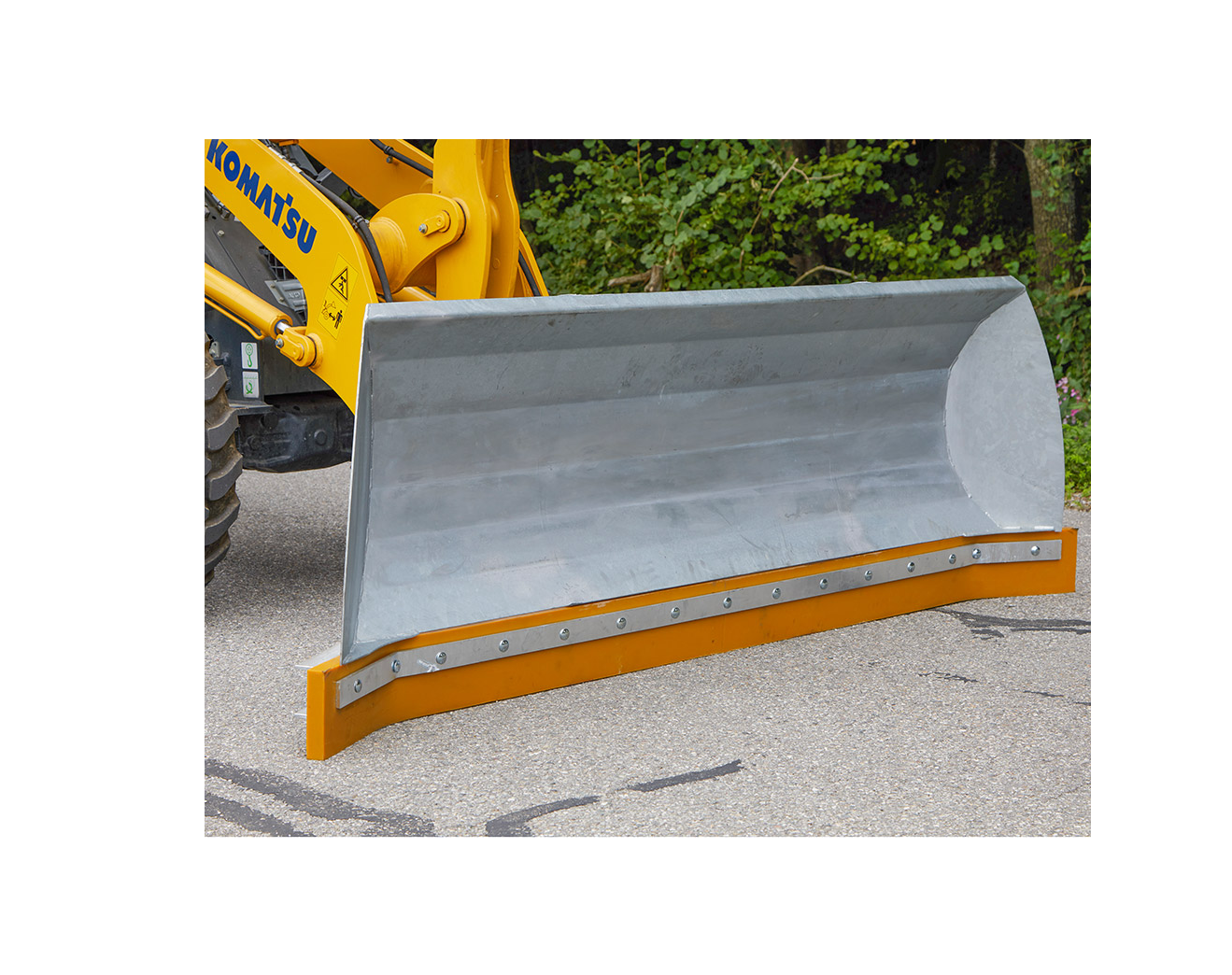 Fliegl Universal Schiebeschild mit Schneeschildaufsatz starr2500mm / 3000 mm / Euronorm- und Dreipunktaufnahme