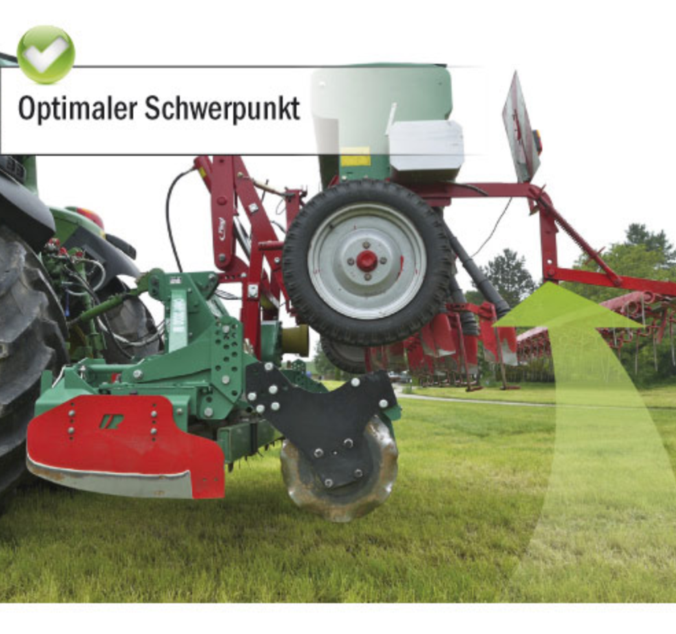 Hitch Fliegl Hydraulisches Anbauteil MULTI