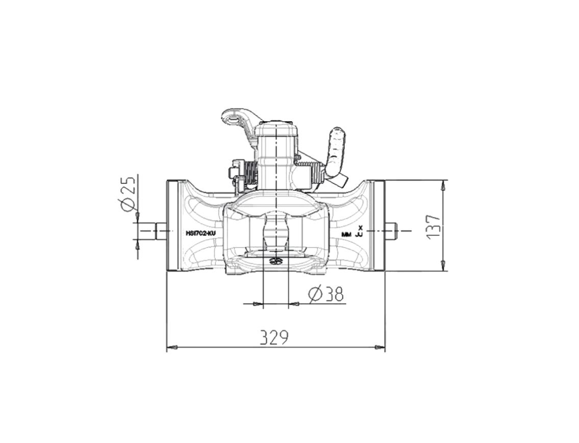 Sauermann Zugmaul 330 mm