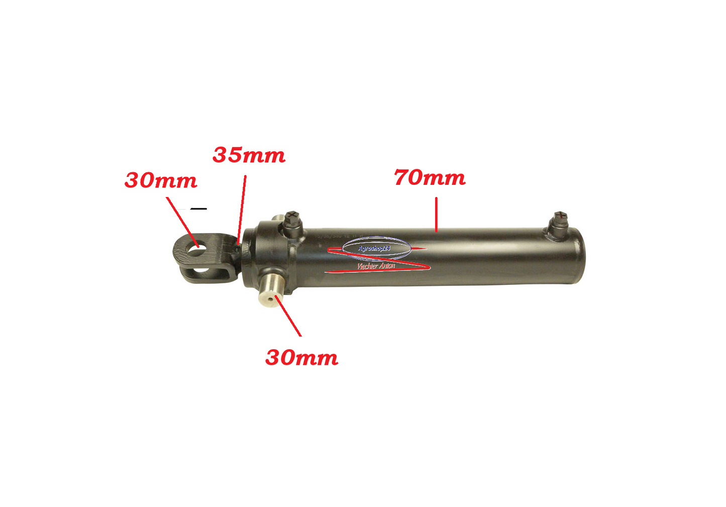 Zylinder 70/35/300 B-30mm