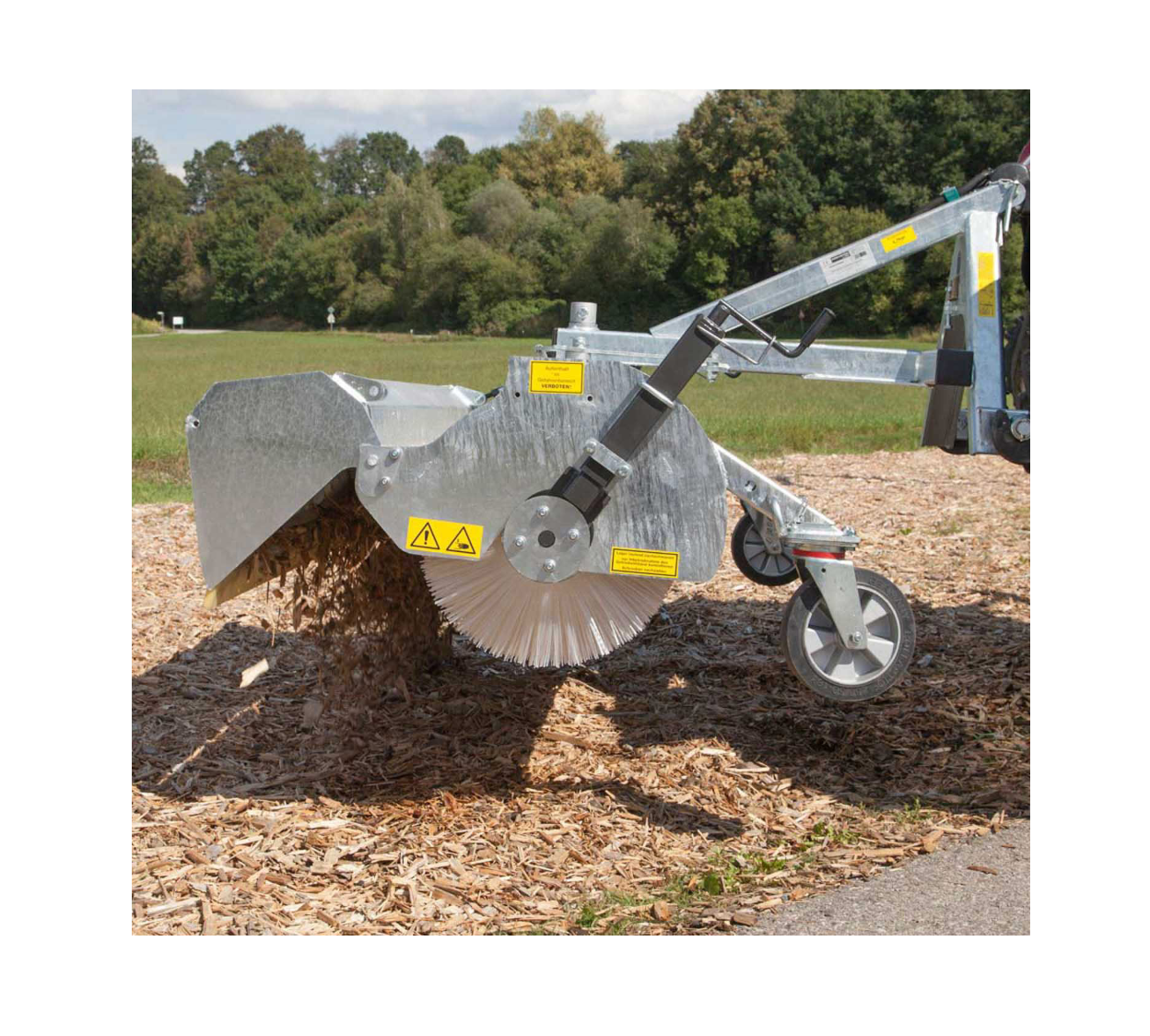 Fliegl Kehrmaschine Economy Dreipunktaufnahme