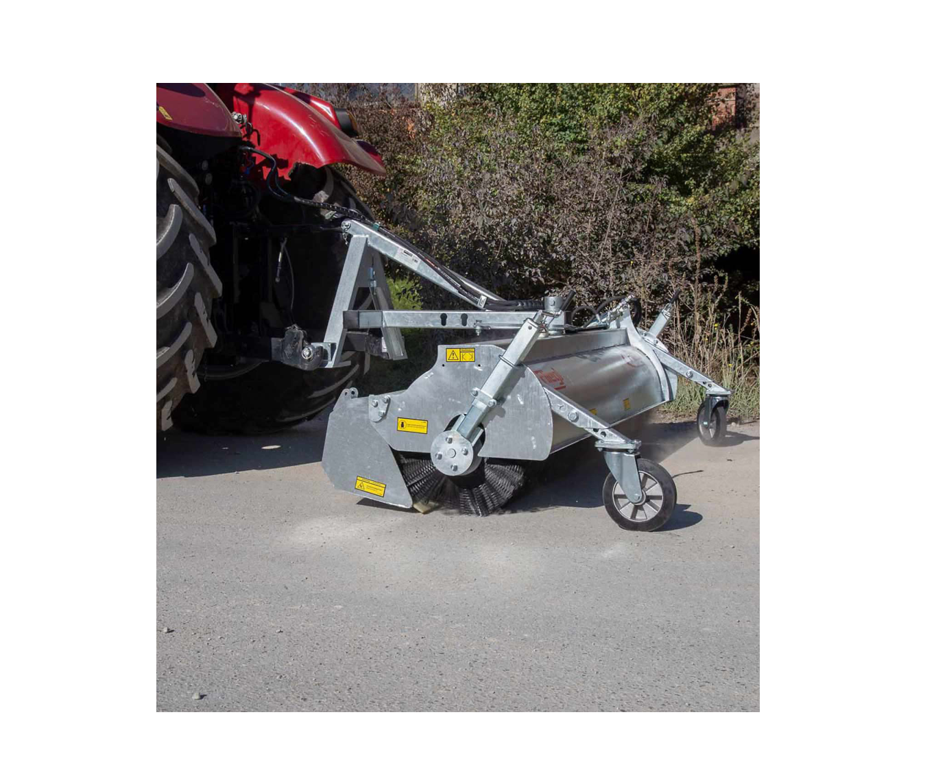 Fliegl Kehrmaschine Economy Dreipunktaufnahme