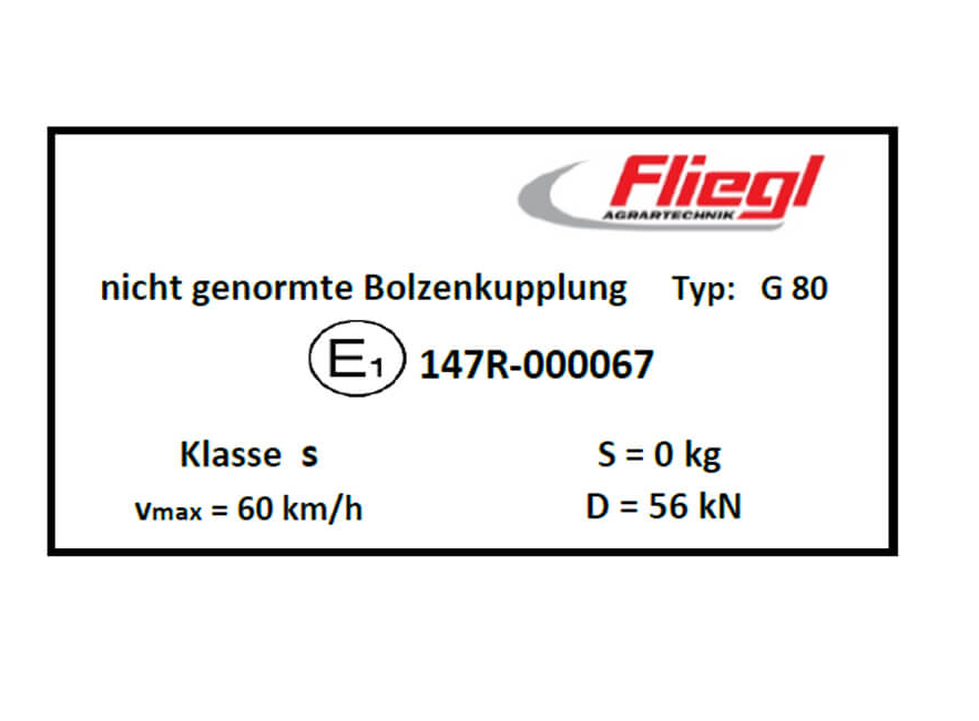 Anhängekupplung mit Steckbolzen