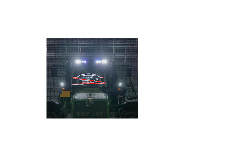 LA80300 LED Scheinwerfer Dach Arbeitsscheinwerfer ASW Einbau FENDT 12V 24V 3375 Lumen Traktor