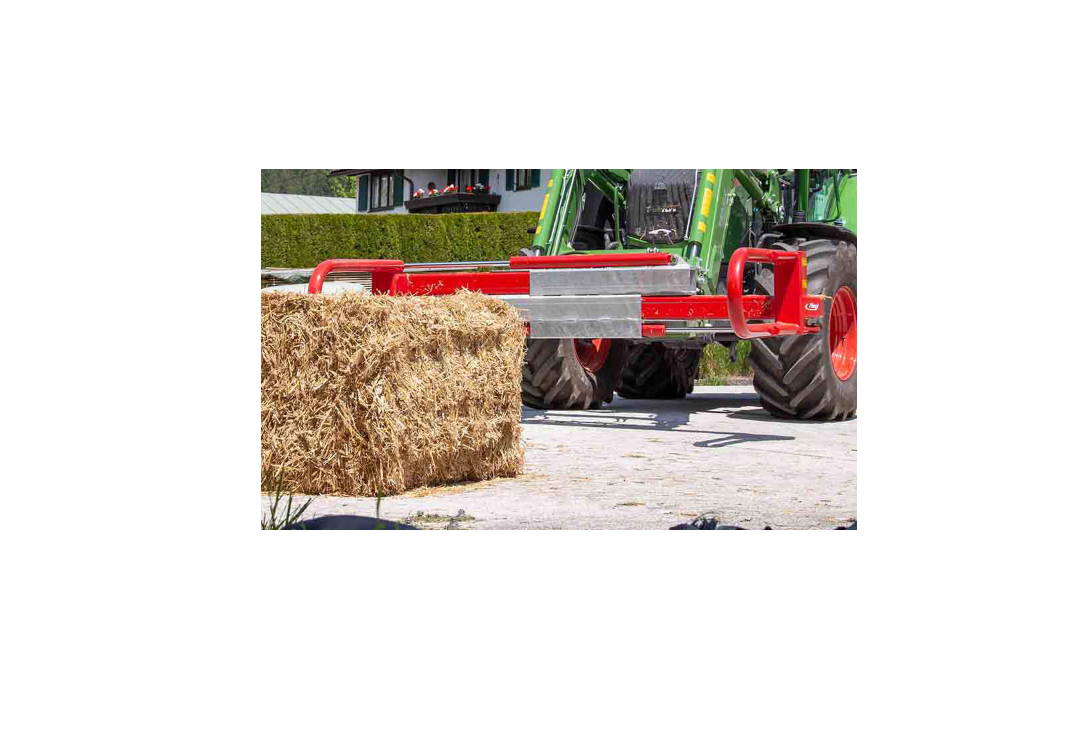 Quaderballenzange Fliegl Ballenzange, Ballentransport, Traktor, Frontlader