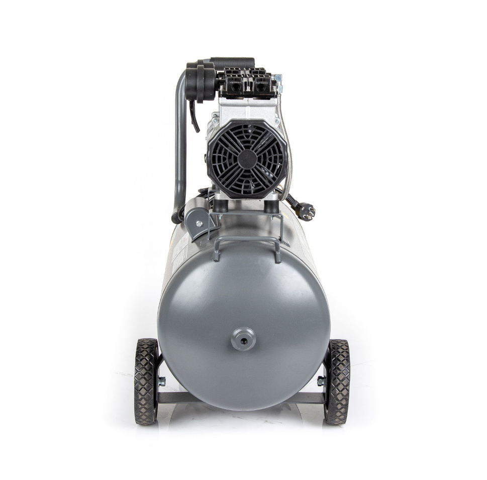 Flüsterkompressor 1,5 kW / 230 Volt / Ansaugleistung 240 l/min / Kessel 50 ltr.