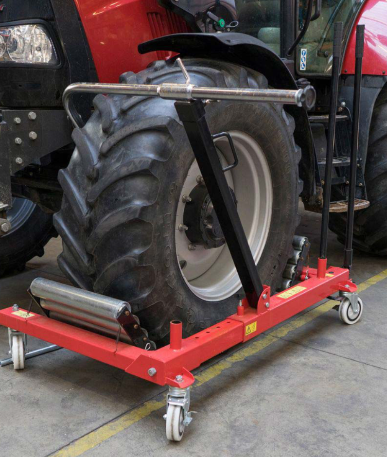 Reifenmontagewagen bis 1,5 t. / Räder bis 800 mm Breite u. Ø 1000-2200 mm