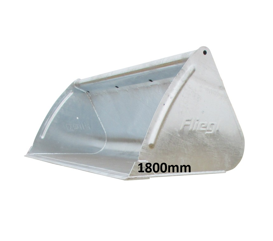 Fliegl Schwergutschaufel verzinkt 1200mm oder 1500mm Euronorm