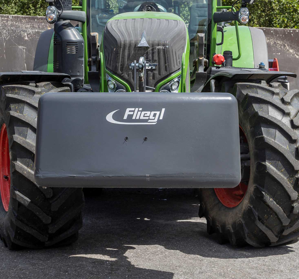 Frontgewicht »Fliegl« 1450kg / mit Dreipunktaufnahme Kat. 2 / ohne Rangierkupplung
