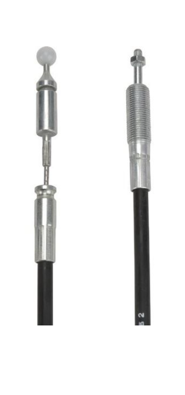Kabel mit Kugelkopf; Seilzug Einhandhebel, 100cm - 300cm
