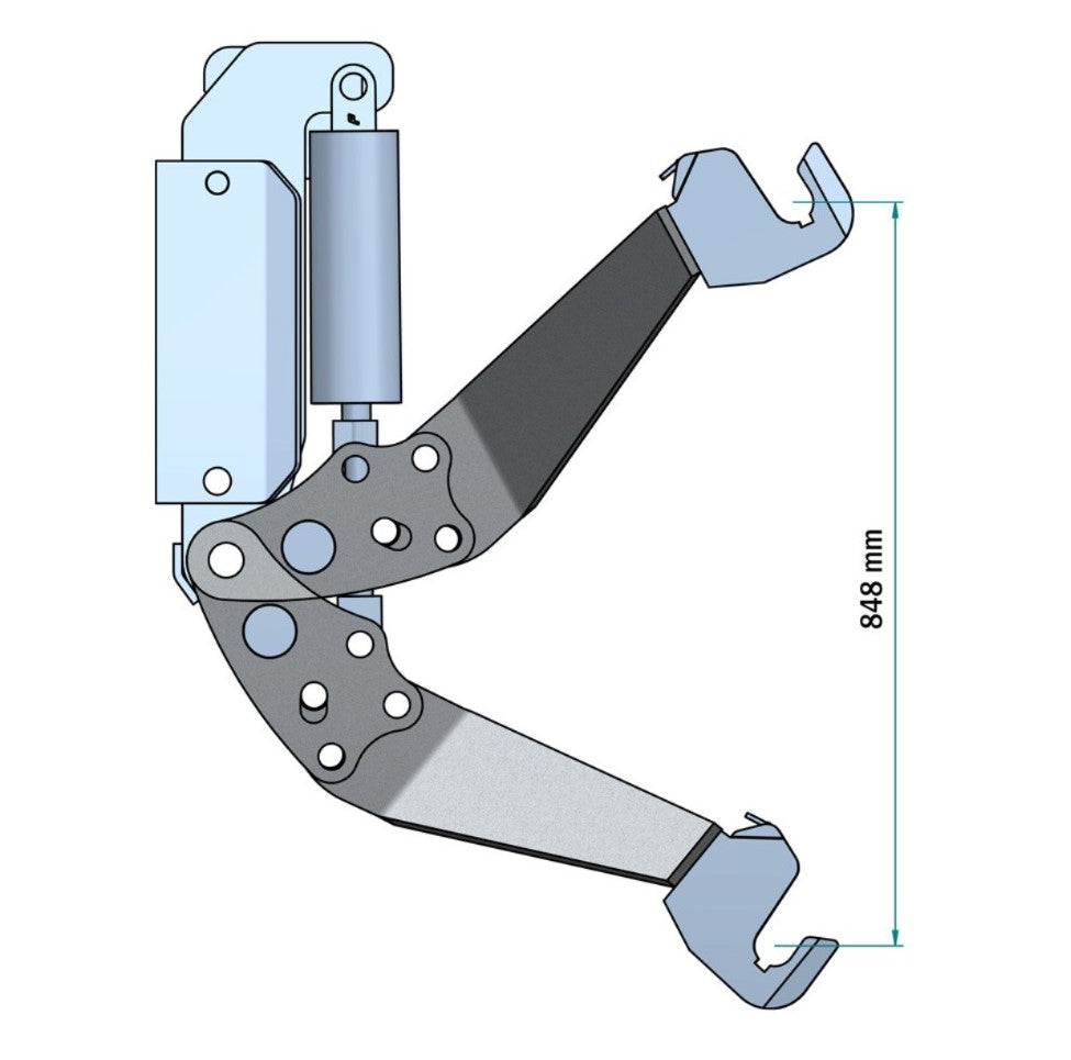 Fronthydraulik 4 t. Fliegl
