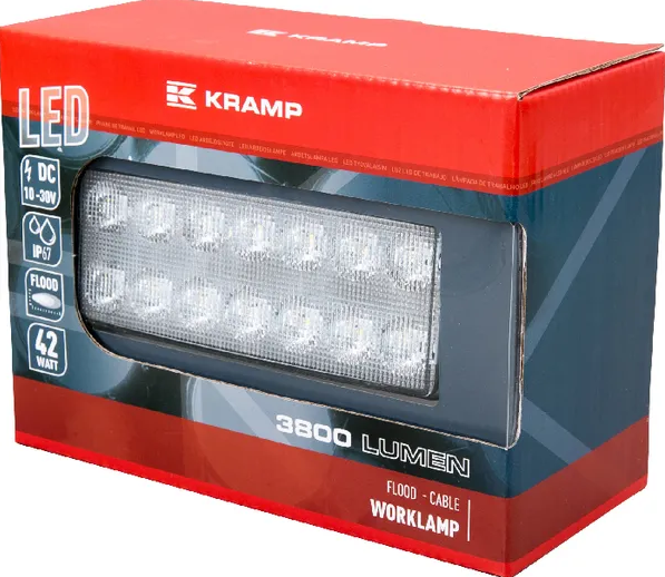 LED-Arbeitsscheinwerfer 42W 3800lm