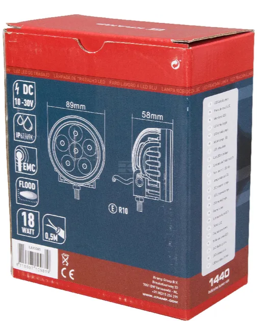 LED-Arbeitsscheinwerfer 18W 1440 lm