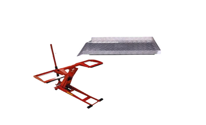 Rasenmäherheber 800kg Aufsitzmäher Hebebühne Rasentraktor Hebevorrichtung Set
