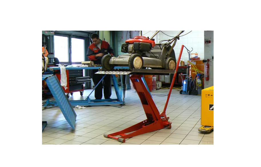 Rasenmäherheber 300kg Arbeitsplatte Hebebühne Rasentraktor Hebevorrichtung (Kopie)