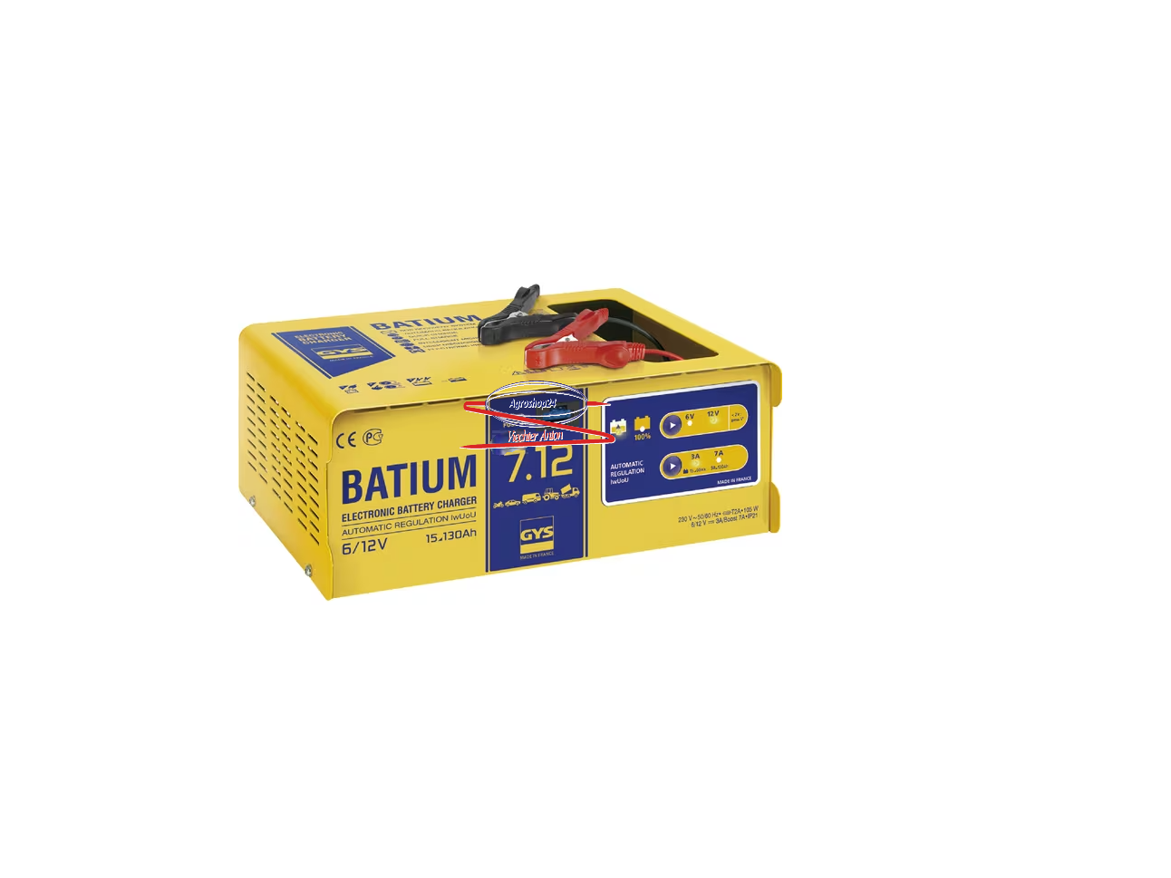 024496GYS Batterieladegerät BATIUM 7.12 7A 105W