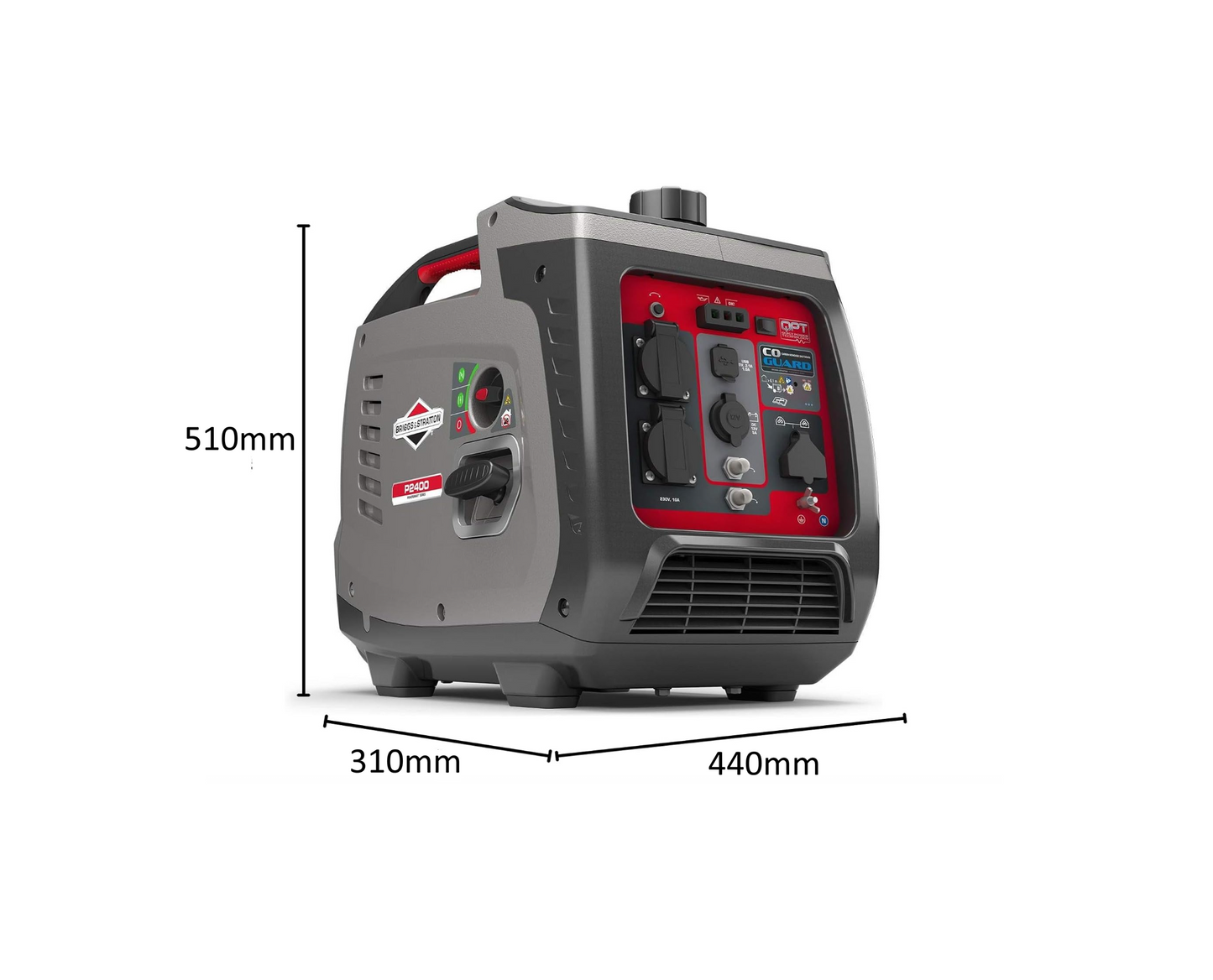 Briggs & Stratton Wechselrichter-Generator P2400 230V 1,8kV-A
