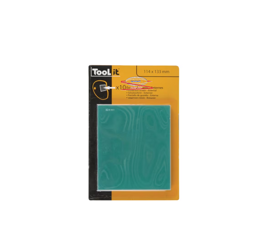 GYS Schutzglas 114x133 auß. (10x) Für LCD Premium