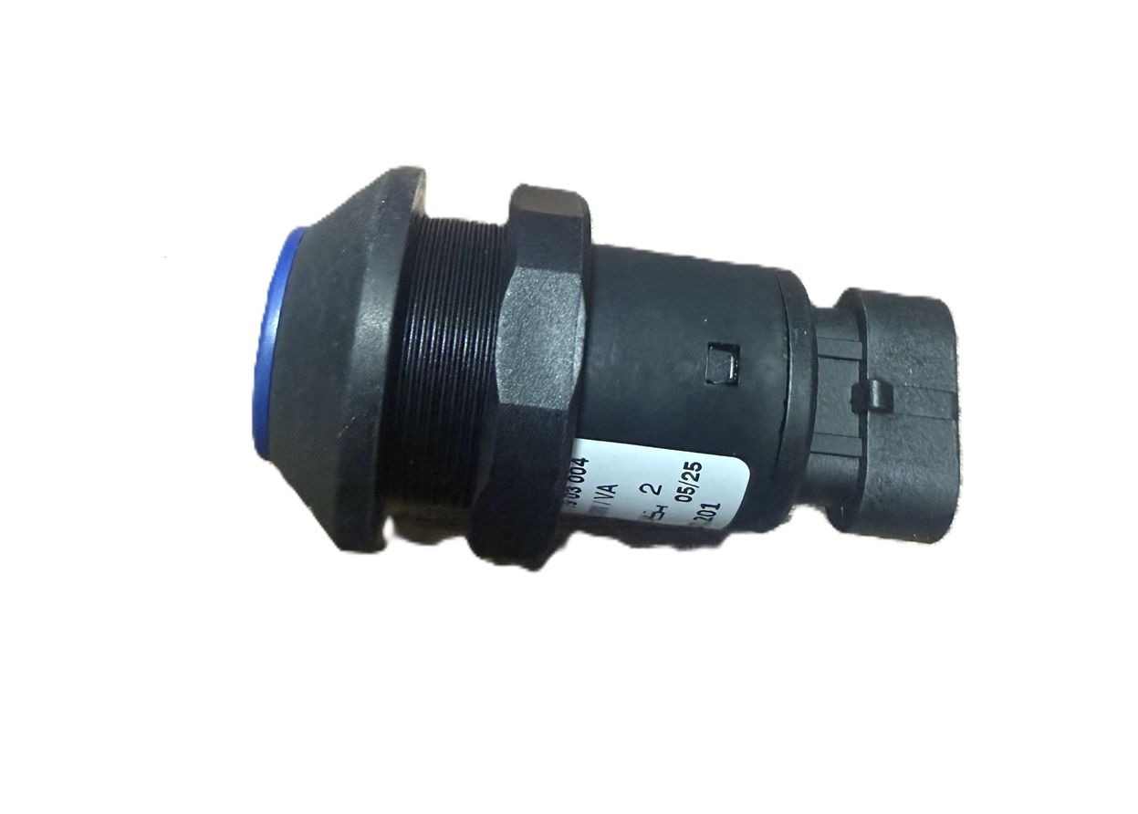 Traktor Druckschalter Heben und Senken blau