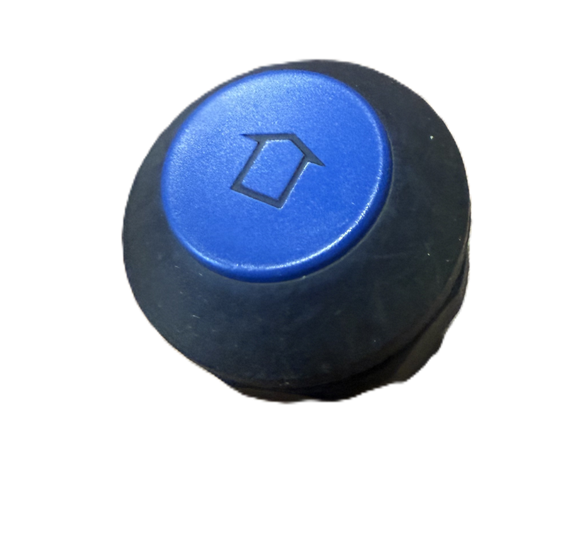 Traktor Druckschalter Heben und Senken blau