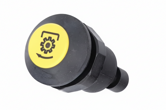 11906001PN Druckschalter Zapfwelle gelb