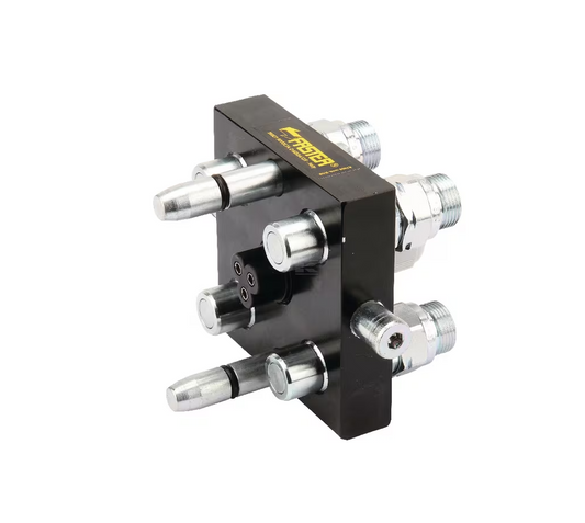 Multifaster DN10-4 x 15L - M22x1,5 1 x elektrisch Teilstecker Frontlader