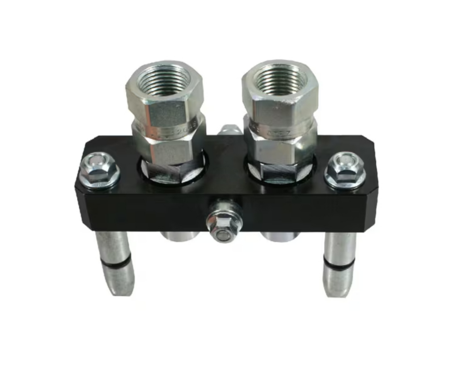 Multifaster DN10-2 x 1/2" BSPP beweglicher Teilstecker Traktor Frontlader