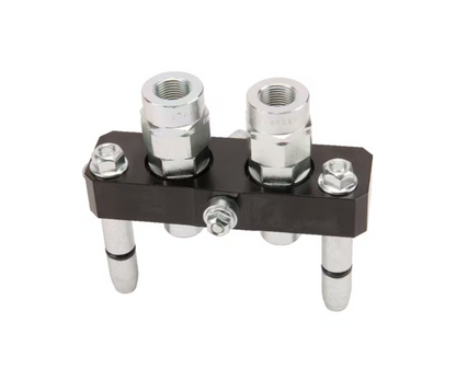 Multifaster DN10-2 x 3/8" BSPP beweglicher Teilstecker Traktor Frontlader