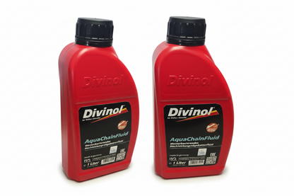 Angebot! Divinol Aqua Kettenfluid 2x1L  Kettensägenöl Doppelpack