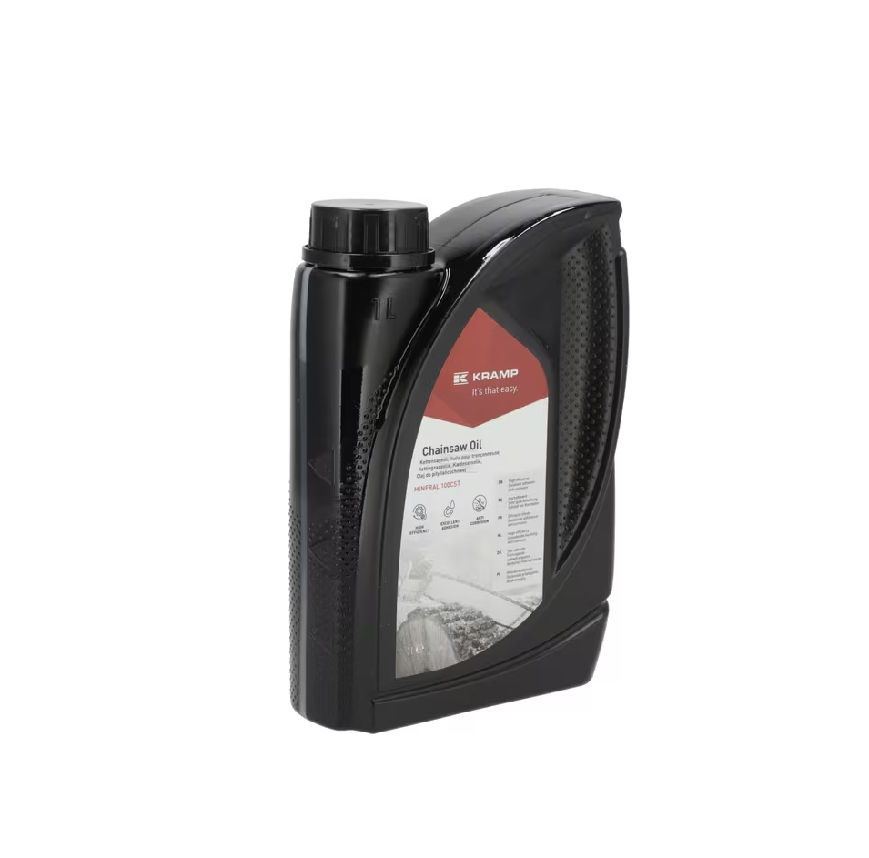 Mineral-Kettenöl Motorsägenöl Kettensägenöl Mineral  Kramp 1L ISO 100