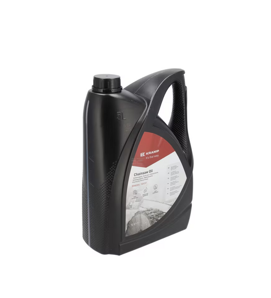 Mineral-Kettenöl Motorsägenöl Kettensägenöl Mineral  Kramp 5L ISO 150