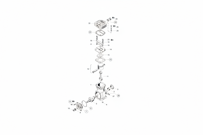 WABCO Druckluftkompressor  Reparatursatz Kompressor Dichtungen