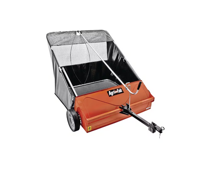 Agri-Fab Kehrmaschine 112cm für Rasentraktor Aufsitzmäher