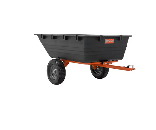Agri-Fab Anhänger mit Kunststoffwanne, 450 kg 510l Rasentraktor