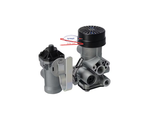 Relais-Notventil und LS man. Anhänger  Bremsventil Zweikreis mit Handregler Wabco