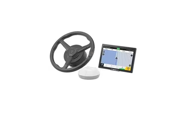 AT2 Lenksystem Autopilot-Bausatz mit 12"Bildschirm 1 Antenne SBAS+RTK-Version