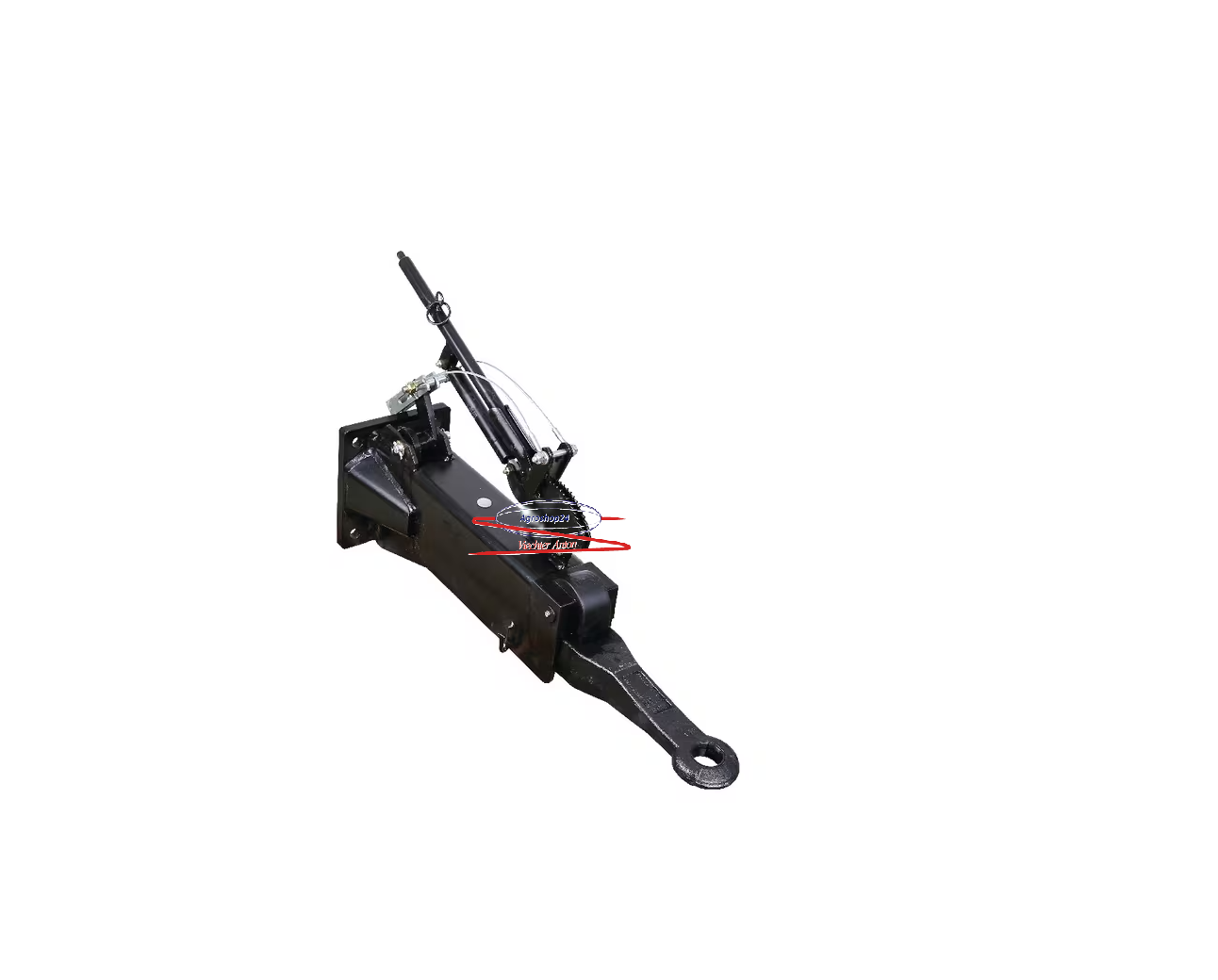 AVE2000AP Auflaufeinrichtung mit Platte BPW 8000kg Anhänger, Kipper, Ladewagen