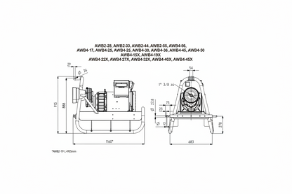 e-power Zapfwellengenerator 22 kVA Stromerzeuger Generator