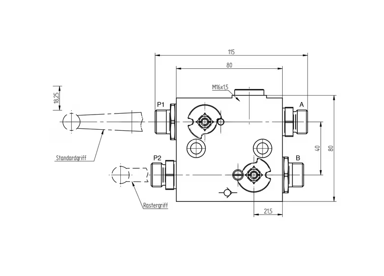 FTV Hydraulikventil für Fronthydraulik - Schwimmstellung