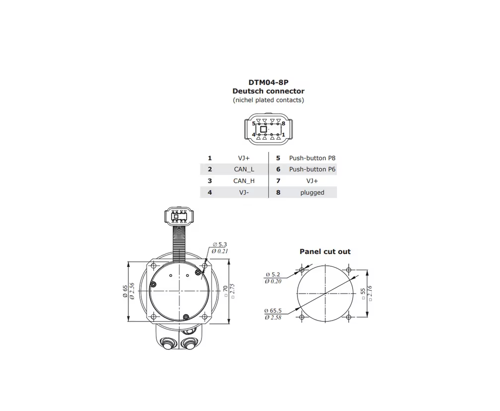 Walvoil Joystick für SDM/DLM-Bausatz Frontlader Traktor