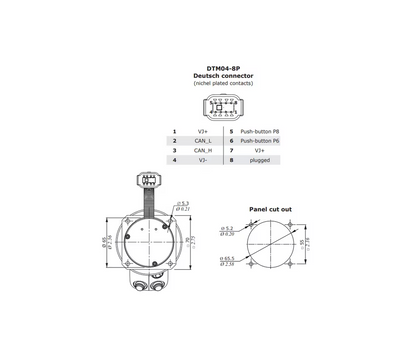 Walvoil Joystick für SDM/DLM-Bausatz Frontlader Traktor