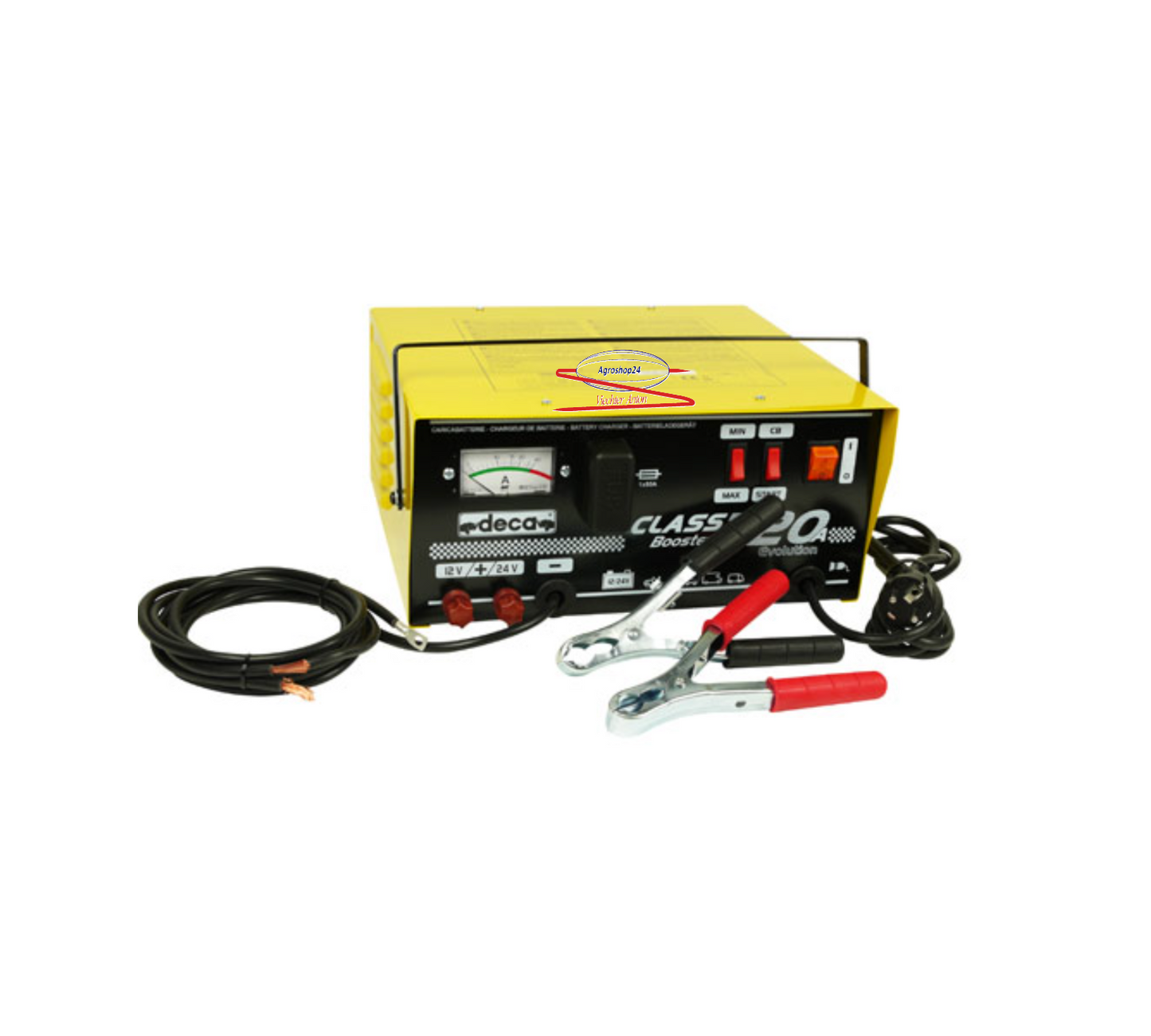 Batterieladegerät CLASS 12/24V - 20/300 Ah - max. 20A / mit Startfunktion