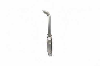 Auspuff m. gebogenem Rohr 60 mm Länge 590mm